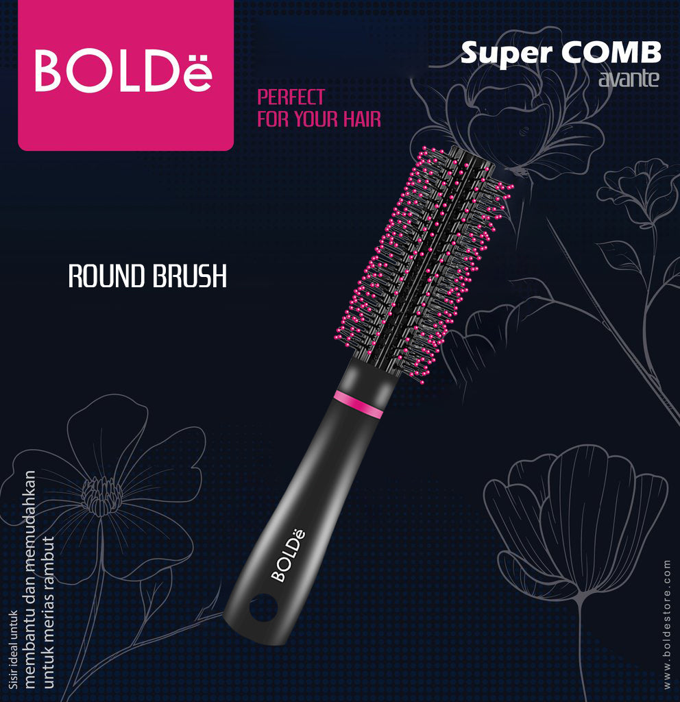Super COMB AVANTE Round Brush