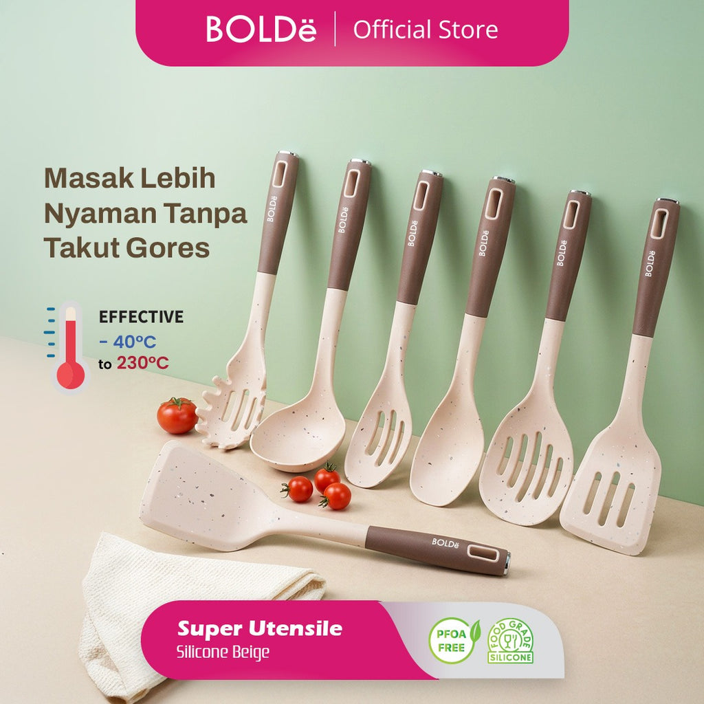 BOLDë Super Utensile Silicone Beige