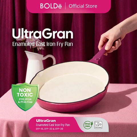 BOLDë UltraGran Enameled Cast Iron Fry Pan