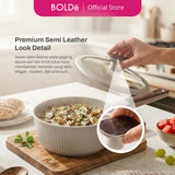 BOLDë Natura Series Sauce Pan + Glass Lid