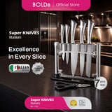 Super Knives TITANIUM 7pcs set Italian Design