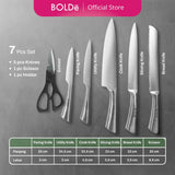 Super Knives TITANIUM 7pcs set Italian Design