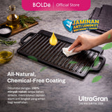 BOLDë UltraGran Cast Iron Grill Pan 33cm