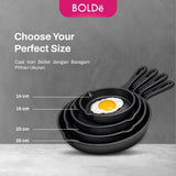 BOLDë UltraGran Cast Iron Skillet