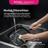 BOLDë UltraGran Cast Iron Square Grill Pan 22cm