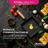 BOLDe UltraGran Cast Iron Tamagoyaki Pan 18 cm