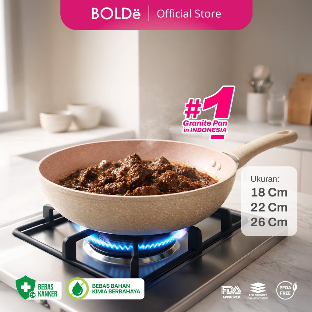 Fry Pan 26 CM Granite Beige Series