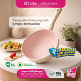 WOK ( WAJAN ) 24 cm, Granite Beige Series