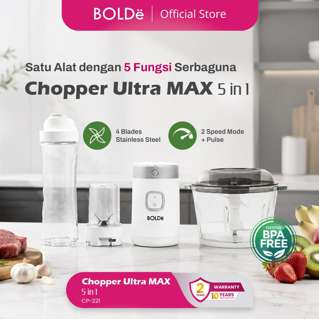 BOLDë Ultra Max Chopper 5 in 1
