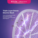 BOLDë Digital Swatter 2 in 1 (Raket Nyamuk & Serangga)