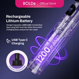 BOLDë Digital Swatter 2 in 1 (Raket Nyamuk & Serangga)