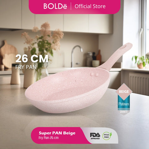 Fry Pan 26 CM Granite Beige Series