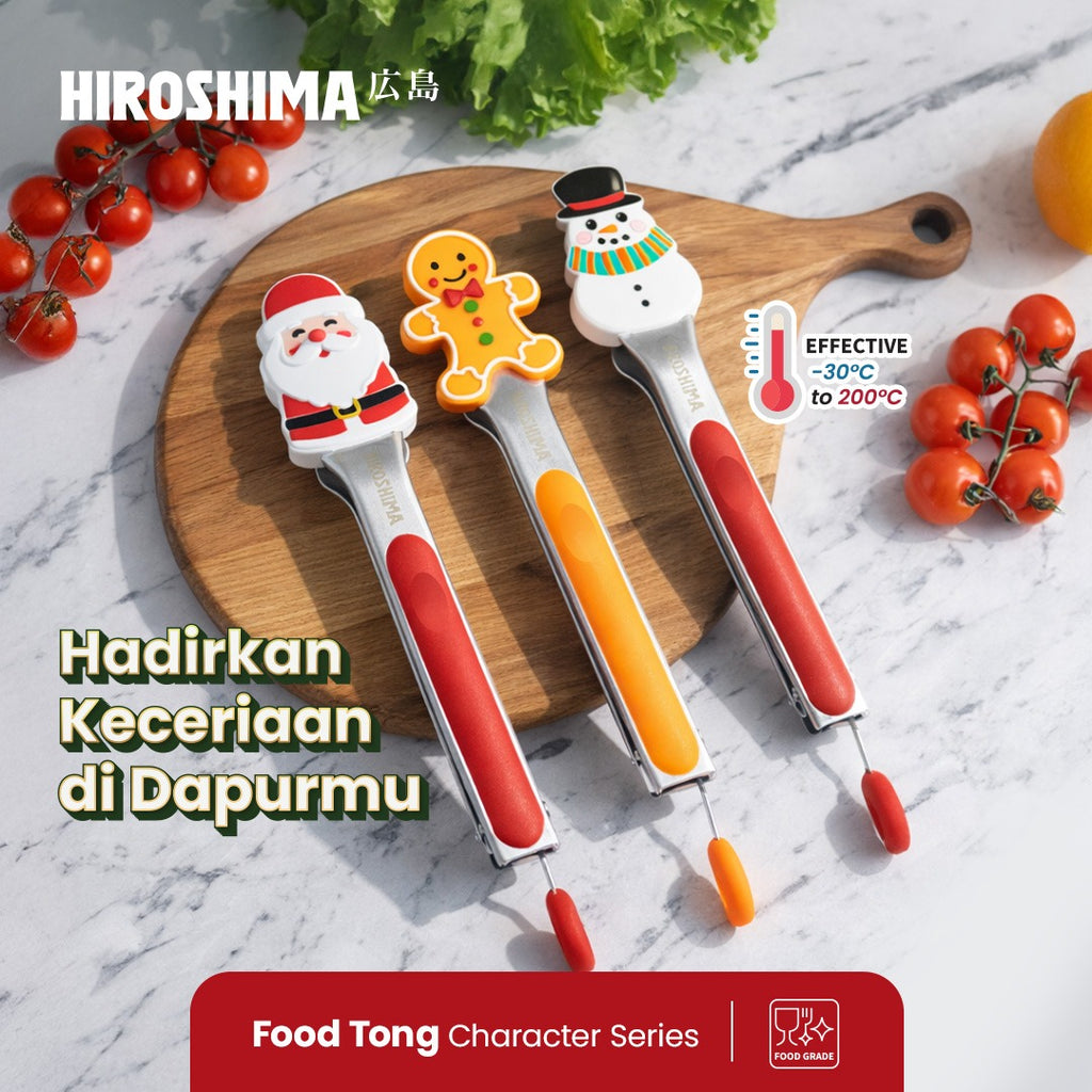 Hiroshima Silicone Food Tong