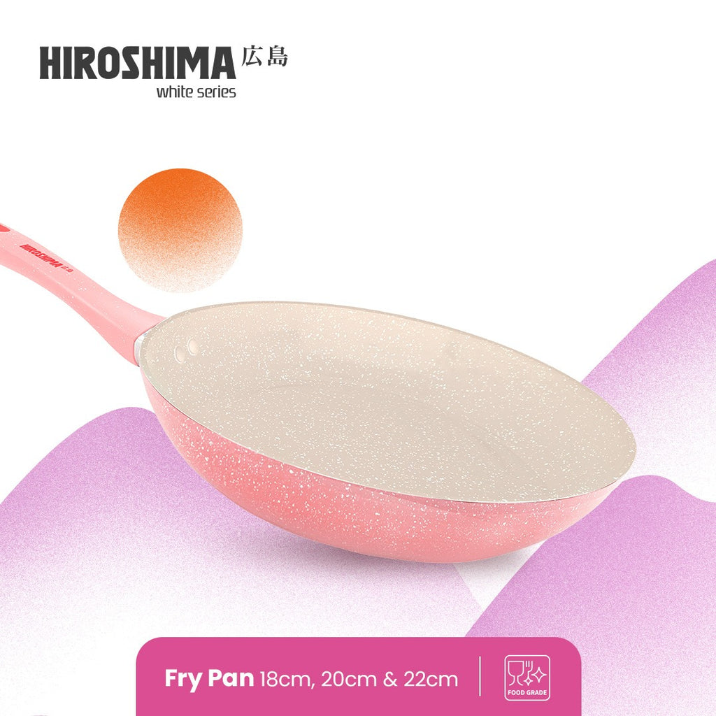 Hiroshima White Series Fry Pan