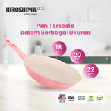 Hiroshima White Series Fry Pan