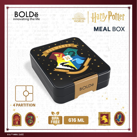 BOLDe Meal Box Harry Potter Edition (Kotak Bekal / Lunch Box) - 616 ML