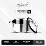 a Kitchen Master Stainless Steel Cookware - Casserole 20 cm