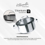 a Kitchen Master Stainless Steel Cookware - Casserole 20 cm