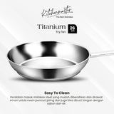 a Kitchen Master Stainless Steel Cookware -  Frypan 26 cm