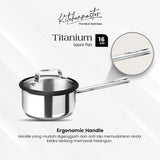 a Kitchen Master Stainless Steel Cookware -  Saucepan 16 cm