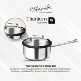 a Kitchen Master Stainless Steel Cookware -  Saucepan 16 cm