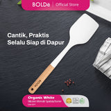 BOLDe Organic White Utensil Turner / Spatula