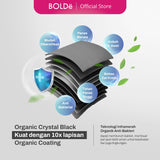 a ORGANIC Black Crystal  Cookware 8 pcs set