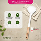 BOLDe Organic White Utensil Soup Ladle