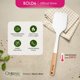 BOLDe Organic White Utensil Turner / Spatula