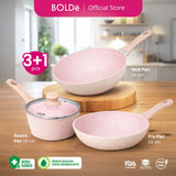 Super PAN Granite 3+1 pcs Sets BEIGE