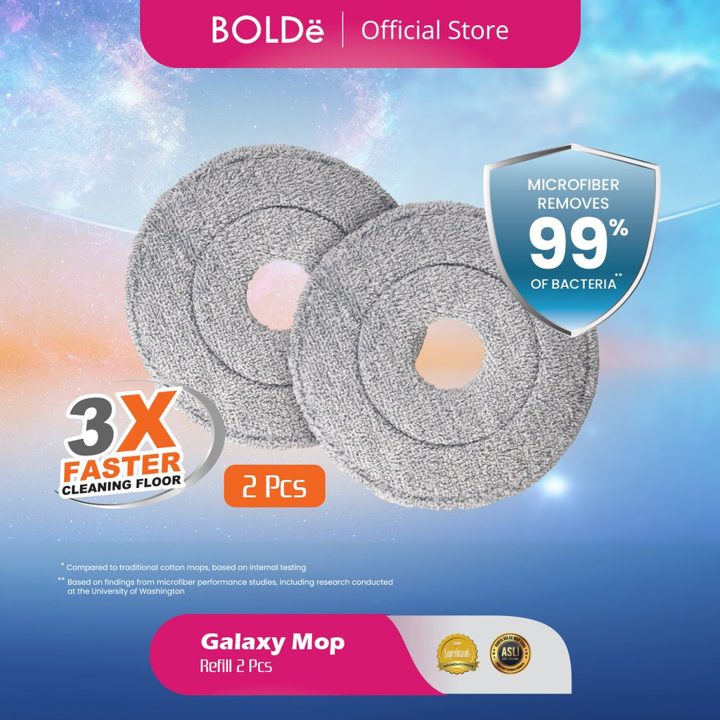 BOLDë  Refill Galaxy & Rabbit Mop 2pcs