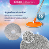 BOLDë  Refill Galaxy & Rabbit Mop 2pcs