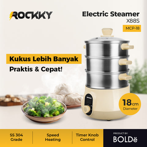 Rockky Electric Steamer X88S