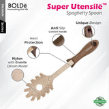 Super UTENSILE Granite Series Spaghetti Tool Beige