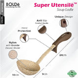 Super UTENSILE Granite Series SOUP LADLE Beige