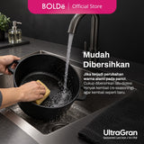 BOLDe UltraGran Seasoned Cast Iron 2 in 1 Pot 26 cm