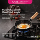 BOLDe UltraGran Cast Iron Skillet Wooden Handle 15 cm