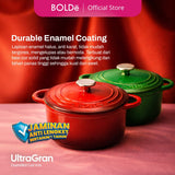 BOLDe Ultragran Cast Iron Enamelled Dutch Oven