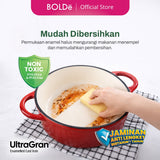 BOLDe Ultragran Cast Iron Enamelled Dutch Oven