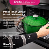BOLDe Ultragran Cast Iron Enamelled Dutch Oven
