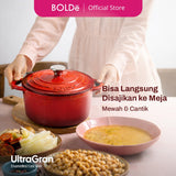 BOLDe Ultragran Cast Iron Enamelled Dutch Oven