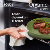 Organic Green Foresta Granite Detachable Series Set (Panci Serbaguna)