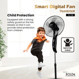 Smart Digital Fan – Thunderbolt