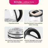 BOLDë Electric Glass Kettle