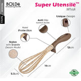 Super UTENSILE Granite Series WHISK Beige