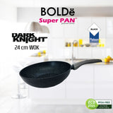 WOK ( WAJAN ) 24 cm, BLACK DARK KNIGHT