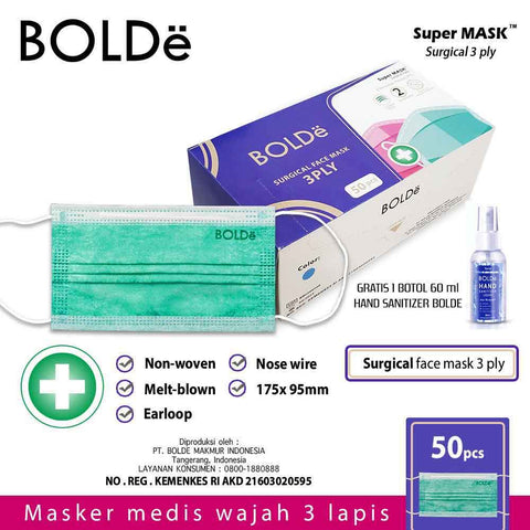 Masker Platinum Plus BOLDe