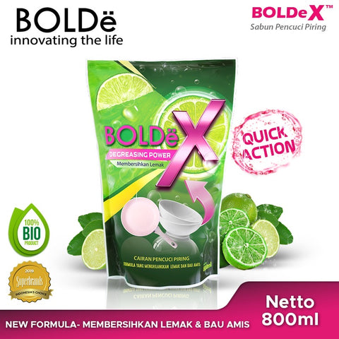 Plate Liquid Cleaner BOLDe-X ( sabun cuci piring )