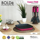 Grill PAN 28 cm, Granite Blackpink Series