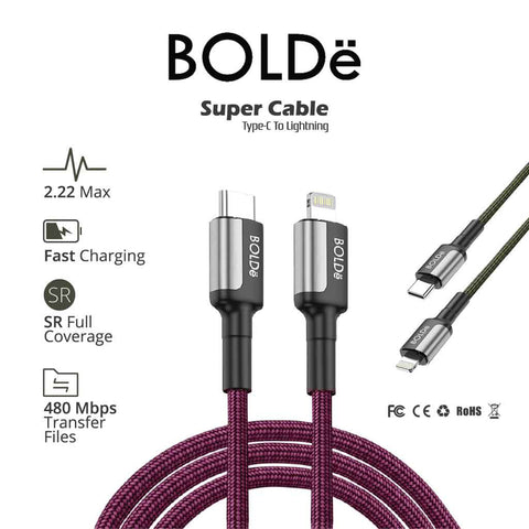 Super CABLE USB-C to Lightning